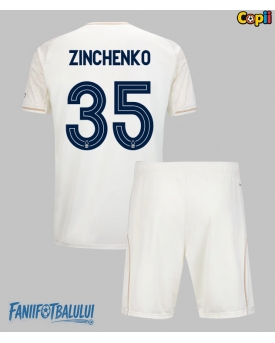 Nottingham Forest Oleksandr Zinchenko #35 Echipament de Fotbal Replică 2025-26 Copii Deplasare (+ Șorturi)